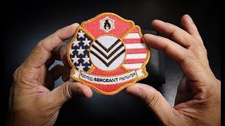 The Captain Bifold and Battalion Barrel Duffle from Recycled Firefighter