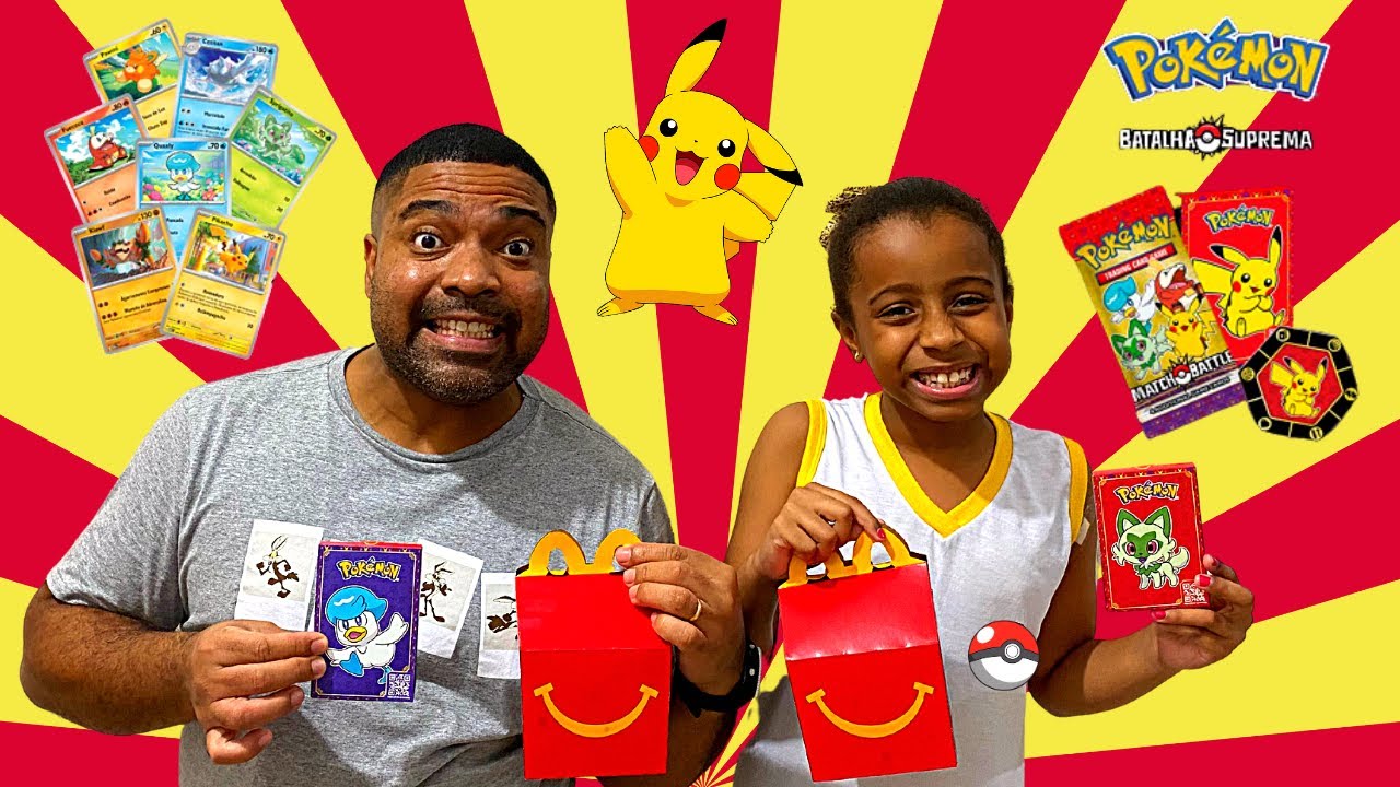 Pokemon #mcdonalds #cards #viralizarnotiktok #feliz #colecao #viral #