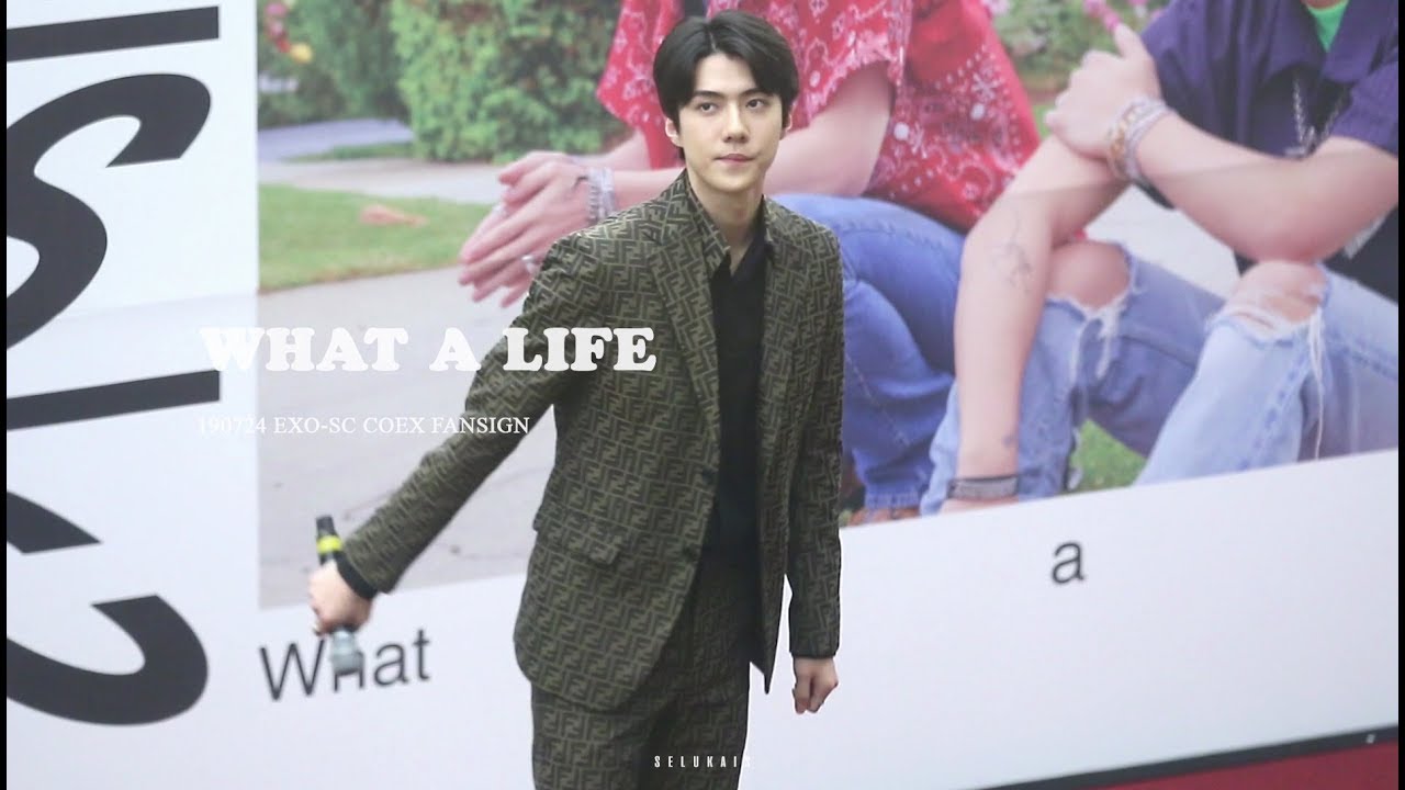 190724 WHAT A LIFE - 세훈 SEHUN FOCUS