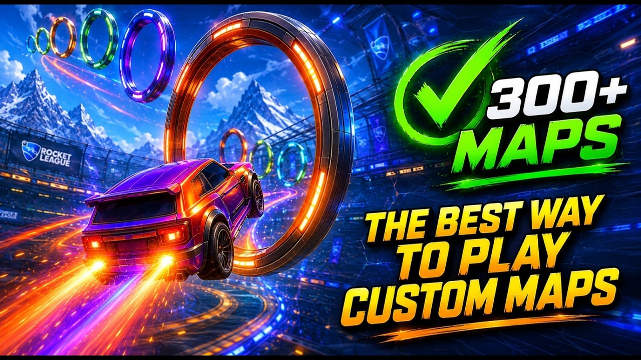 Rl Custom Maps The best way to play Custom Maps in Rocket League May 2026! - YouTube