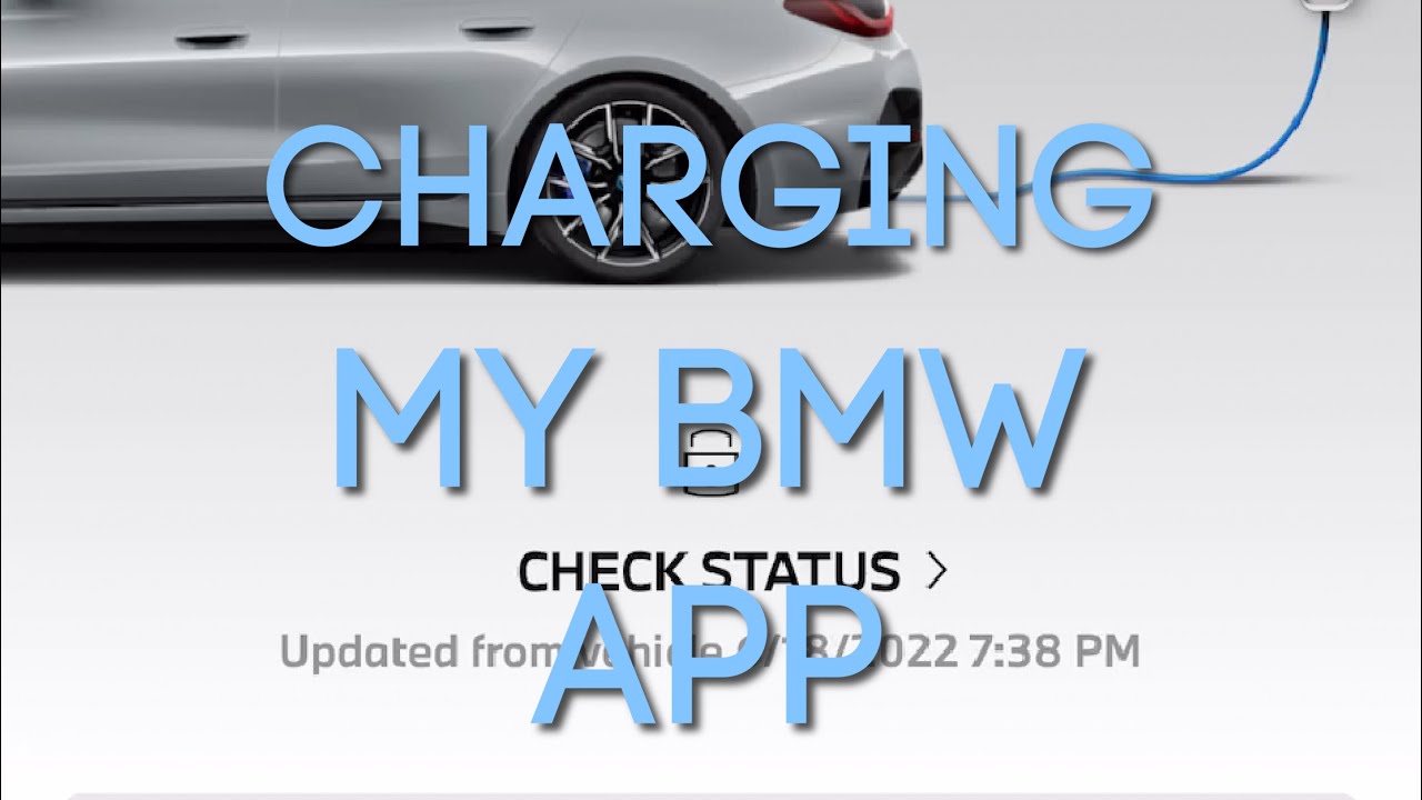Adjusting Charge Setting Through The My BMW App | i4/iX |