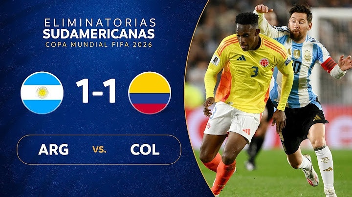 Argentina vs Colombia Full Match
