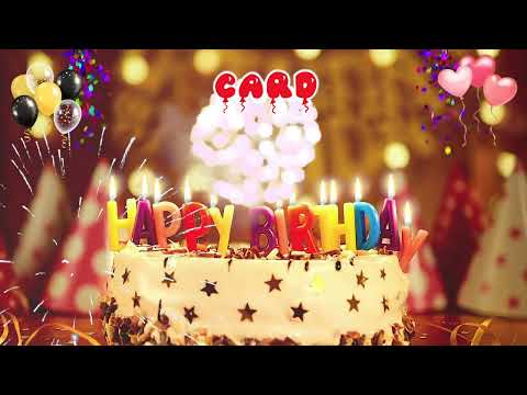 Happy Birthday CARD Song – Happy Birthday to You