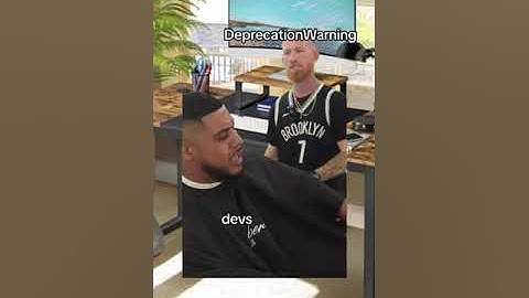 Developers and Deprecation Warnings... 😅💻 #devcommunity #devlife #codingmemes #programming #funny