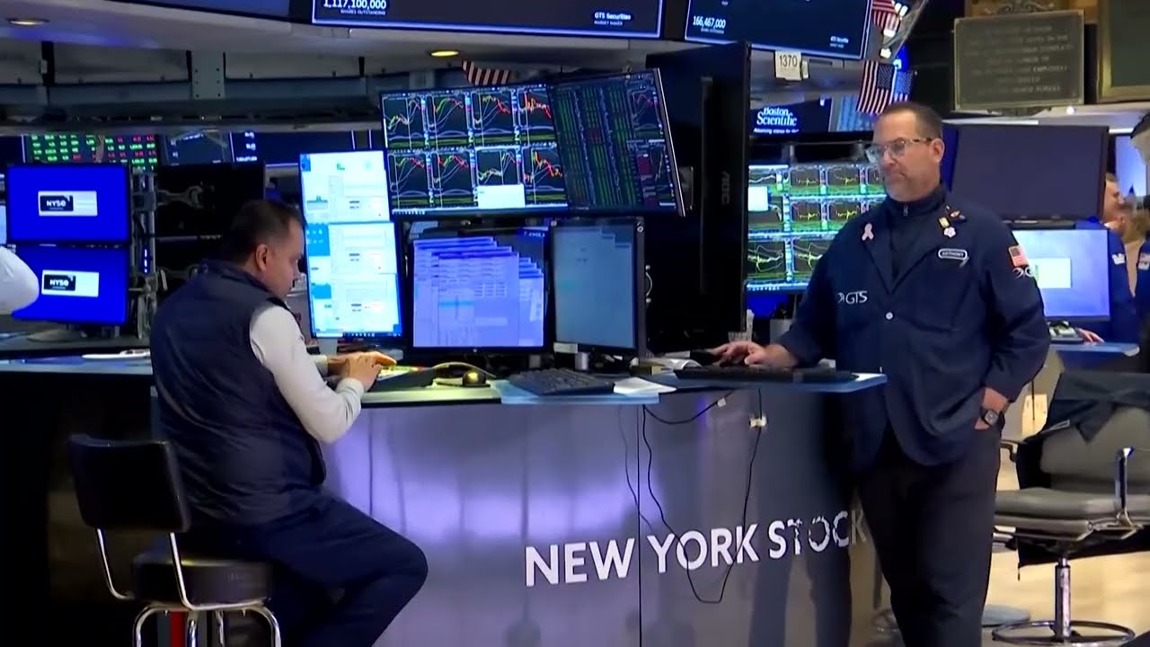 Stocks sink, oil leaps above $100 as Trump warns Iran