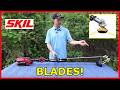 BLADES! Convert SKIL 40V string trimmer to a BLADE CUTTER!