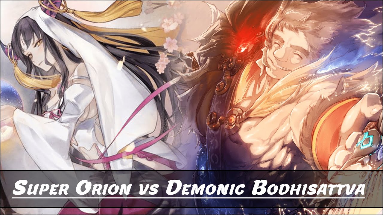 [FGO] SE.RA.PH. - Vs Demonic Bodhisattva - Super Orion 7 Turn - YouTube