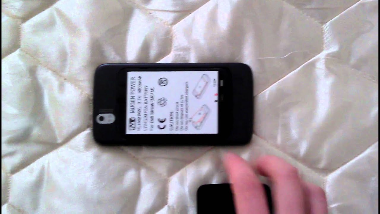 Mugen Battery 4800 mAh for Dell Streak 5 by Glodeanu.3gp