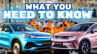 BYD Recalls 100K Cars Over Fire Risk