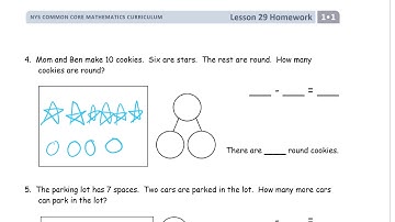 lesson 29 homework module 1 grade 1
