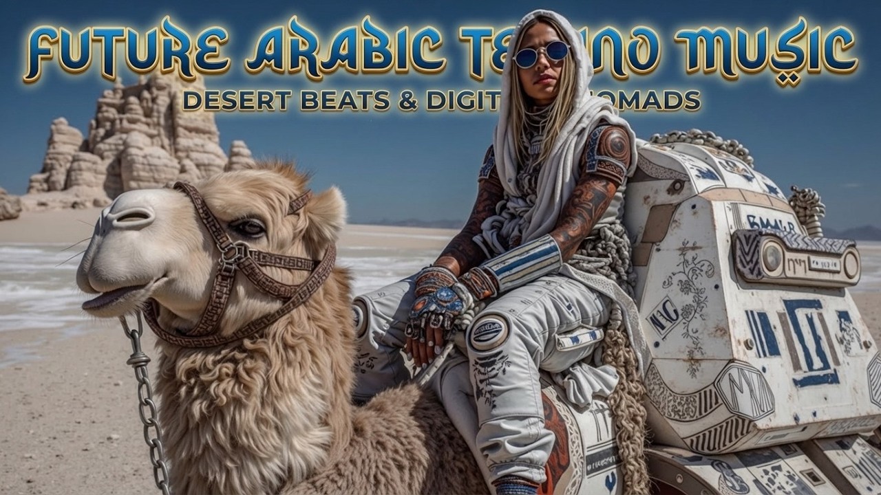 Футуристическое арабское техно ~ Пустынные ритмы для кибер-ночной энергии | Микс 2026