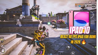 iPad 11 A16 BGMI Graphics Test SMOOTH + EXTREME🔥| PUBG Mobile Gaming 2026 | Best Budget iPad in 2026
