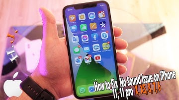 How to Fix  No Sound Issue on iPhone 11, 11 pro  X, XS, 8, 7, 6