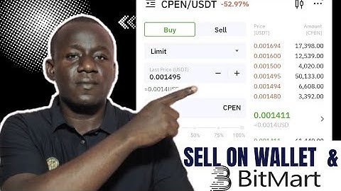 How to Sell Your CPEN on BitMart & Wallet – Quick Guide!