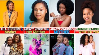 10 Nollywood Actresses [KID] With Their REAL MOTHERS!