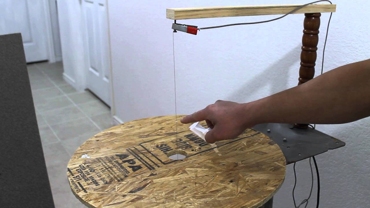 Cách Cắt Xốp Bằng Dây Đốt Nóng, NhanhGọnĐẹp ( how to cut foam fast