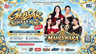 🔴 LIVE MAHESWARA MUSIC | ANNIVERSARY RSJ KE-10 | SEDEKAH BUMI | Ngunut 1 Babadan 19 Sep 2026