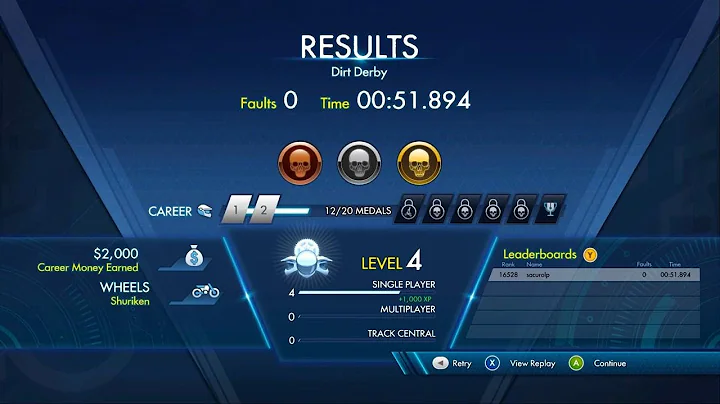 Trials Fusion: Greenhorn's Grove - Dirt Derby - Gold Medal