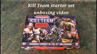 Warhammer: Kill Team starter set unboxing video