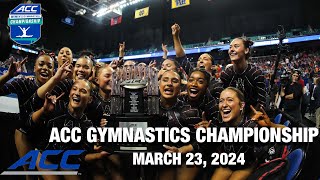 2024 ACC Gymnastics Championship Full Meet Replay | 2024 ACC Gymnastics