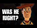 Was Woody In The Right 