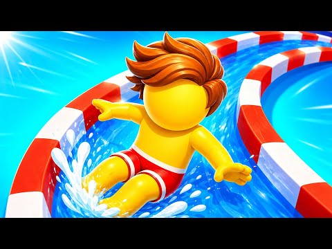 aquapark.io | Full Gameplay No Commentary (Android Ios)