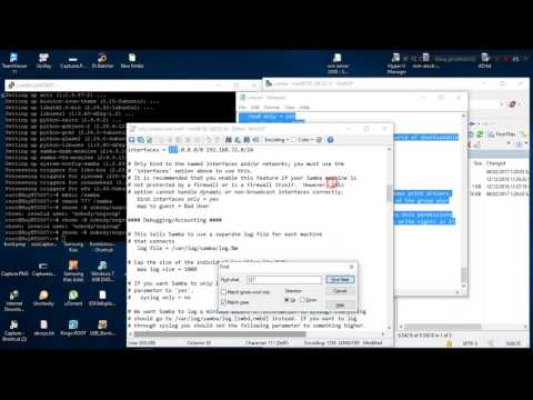 Sharing folders or files between windows and linux