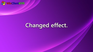 (Changed) An Audio Effect I