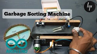 Garbage Sorting machine using Atmega 328/Arduino