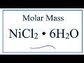 Molar Mass and Atomic Mass Concepts