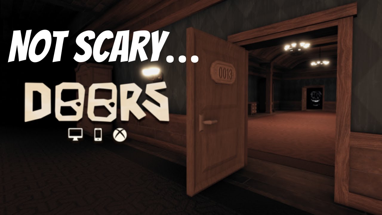 How Is This Game Scary? Roblox - DOORS (Funny Moments)