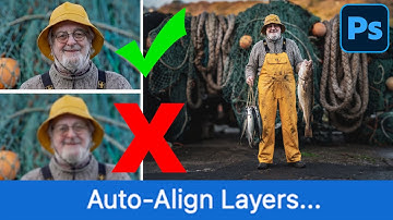 Photoshop Basics: Why you NEED Auto Align Layers ✅