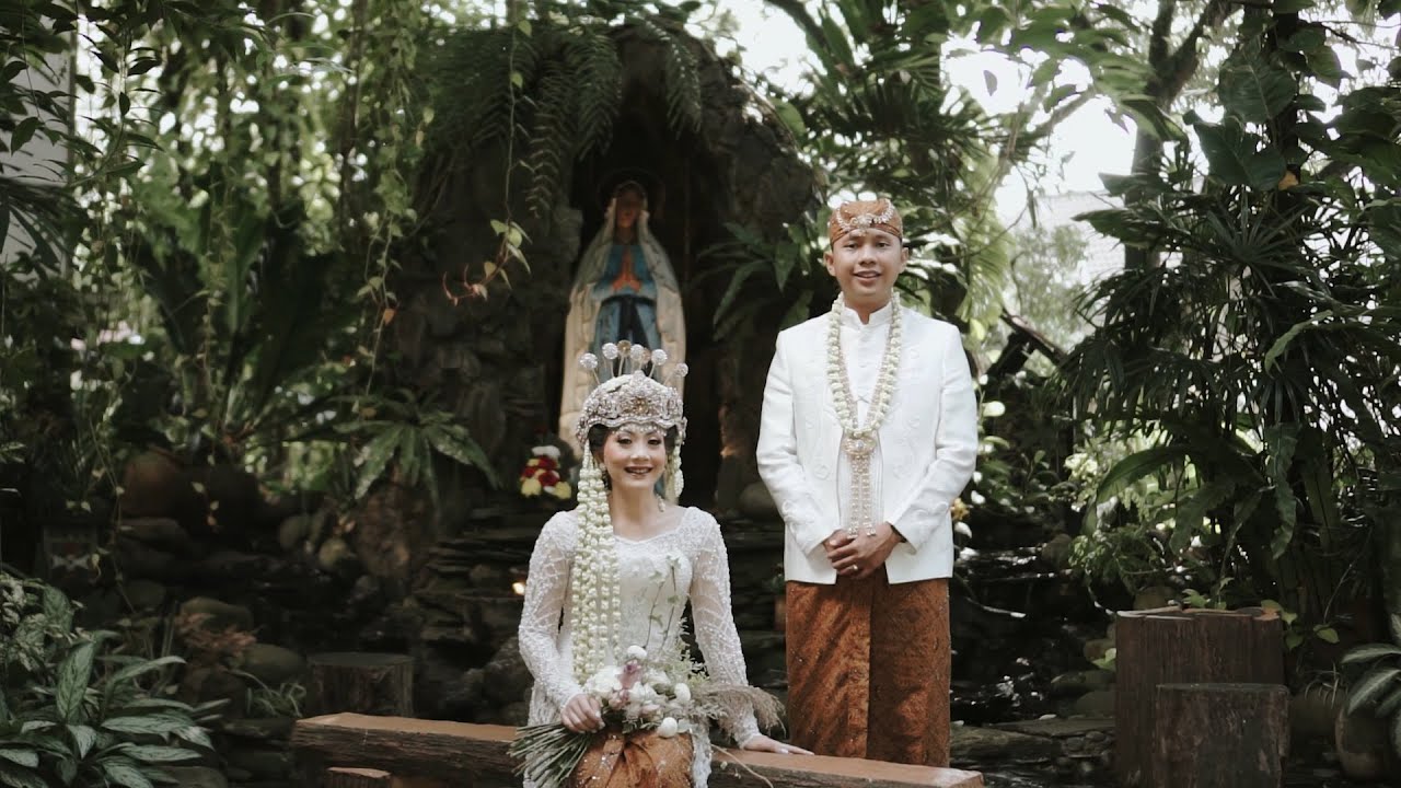 pemberkatan Pernikahan Katolik Adat Sunda di Gereja Pandu Bandung