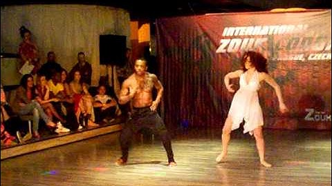 ZOUK SHOW William dos Santos & Ana Poklad @ 3rd International Zouk Congress Prague 2012