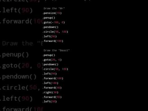 python code for