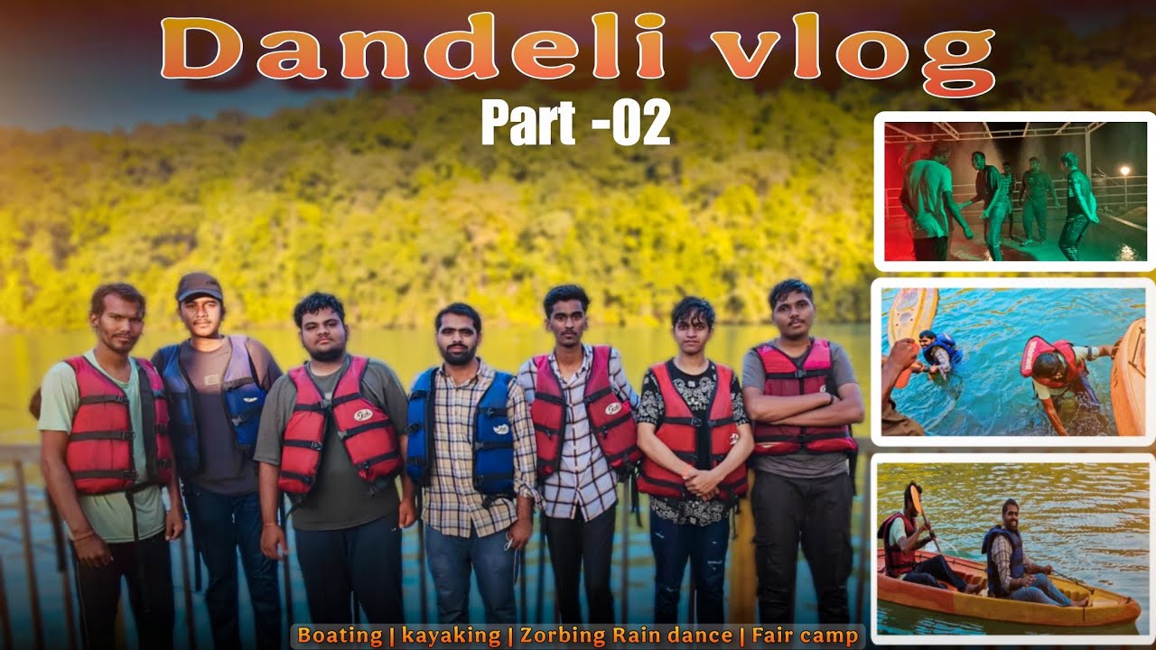 Dandeli vlog | Kannada vlog | Dandeli resort | Friends trip | Adventure dandeli | Hubli to dandeli |