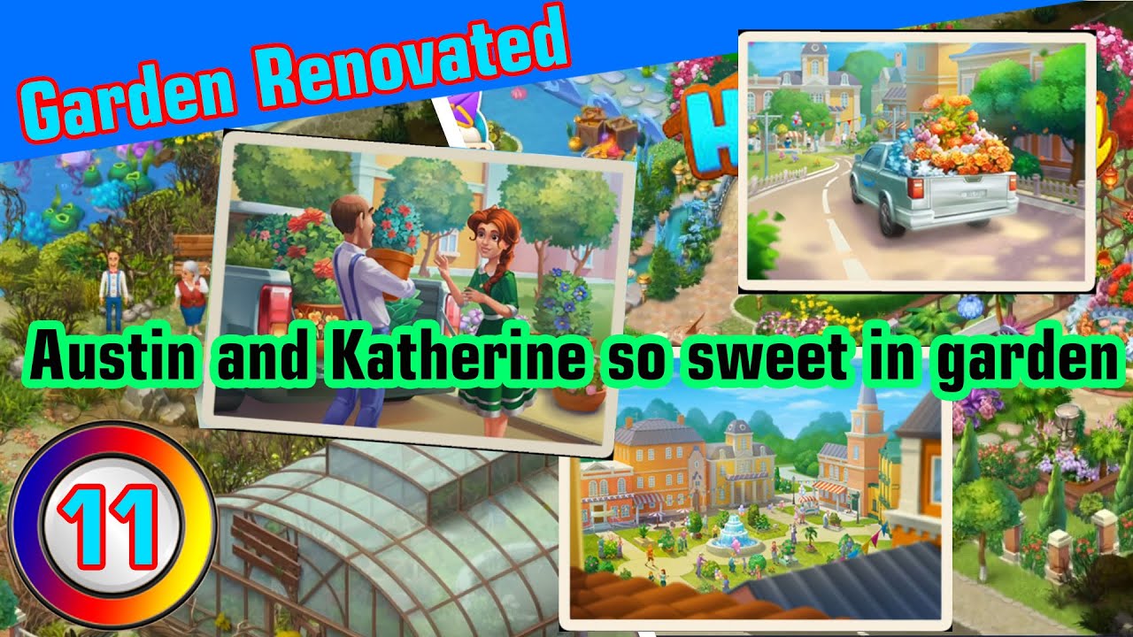 [ Episode 5 ] Homescapes Katherine's Garden | Micro Gameplay 