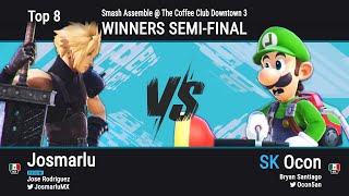 @ The Coffee Club Downtown 3 - Ocon VS Josmarlu - Winners Semi Final