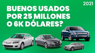 5 autos USADOS por 25 MILLONES | ¿Qué carro comprar con 25 millones?