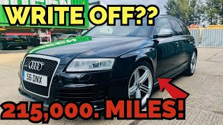 EVERYTHING WRONG WITH MY CHEAP AUDI RS6 5.0 V10 TWIN TURBO