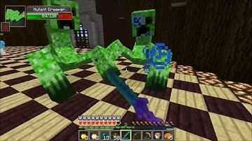 Minecraft  MUTANT CREEPER CHALLENGE GAMES   LUCKY BLOCK MOD   Modded Mini Game
