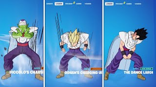 *NEW* All Fortnite Leaked emotes (GOHAN&#39;S CHARGING UP,PICCOLO&#39;S CHARGING UP, THE DANCE  LAROI)