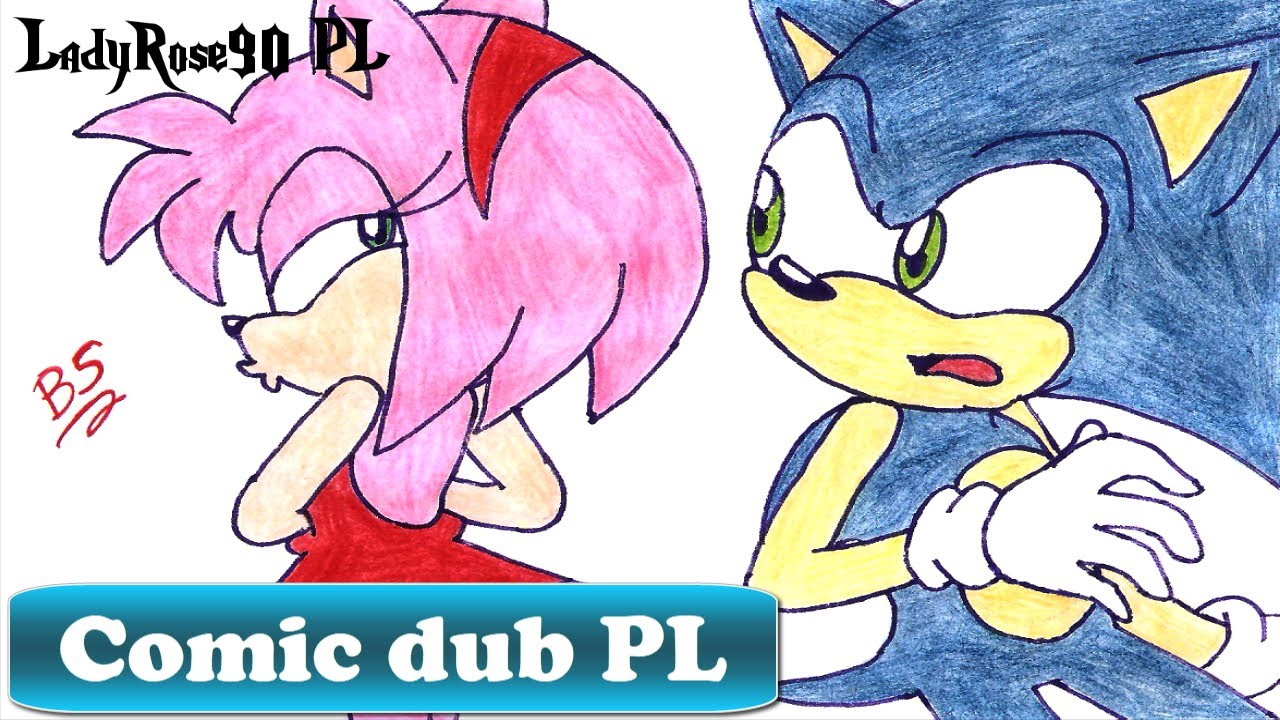 I draw sonic scruncly on X: short sonamy comic #SonAmy