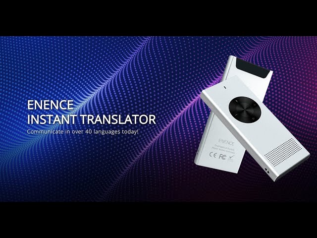 Poliglu Instant Two-Way Language Translator Device over 40