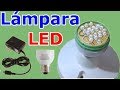 Como hacer foco LED con materiales reciclados! Invento Casero #1