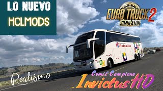 UN NUEVO BUS LLEGA A LA COMUNIDAD ETS2 - COMIL CAMPIONE INVICTUS HD BY HCLMODS.... 4K!!!