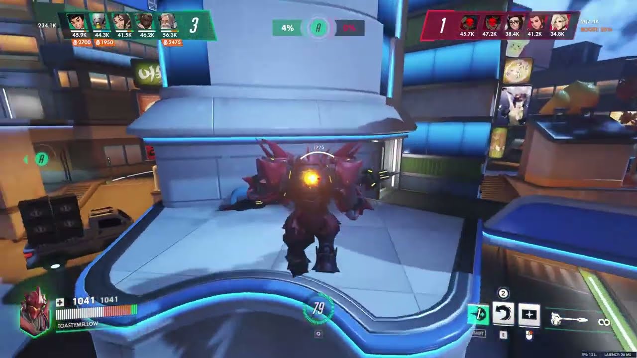 Stadium mercy main... plays rein in comp