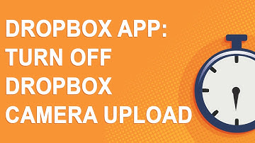 Dropbox app: Turn off Dropbox camera upload