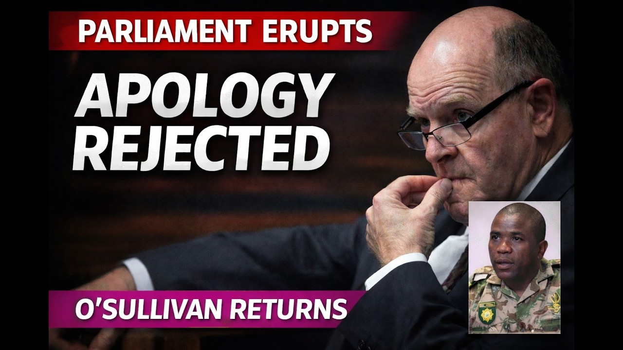 MPs REJECT PAUL O'SULLIVAN'S APOLOGY IN PARLIAMENT | TENSE MOMENT