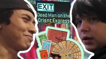 Escape Room Murder Mystery?!?! (EXIT: Dead Man on the Orient Express)